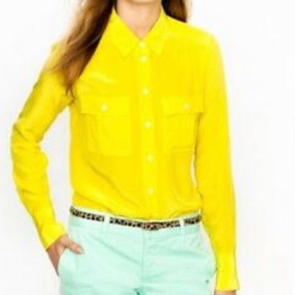 J. Crew Silk Shirt